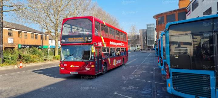 Image of Carousel Buses vehicle 242. Taken by Christopher T at 11.38.51 on 2022.03.08